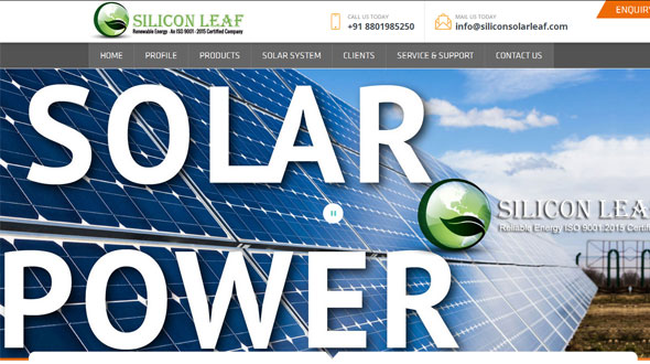 Silicon Leaf Solar